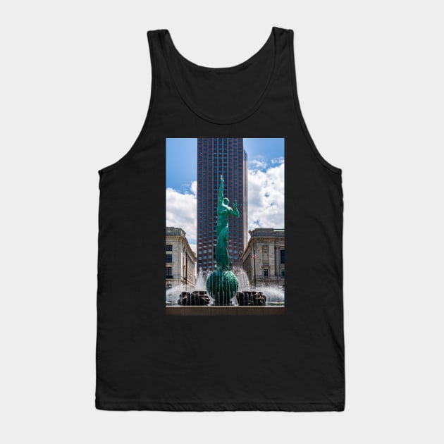 Fountain Of Eternal Life Tank Top by dalekincaid